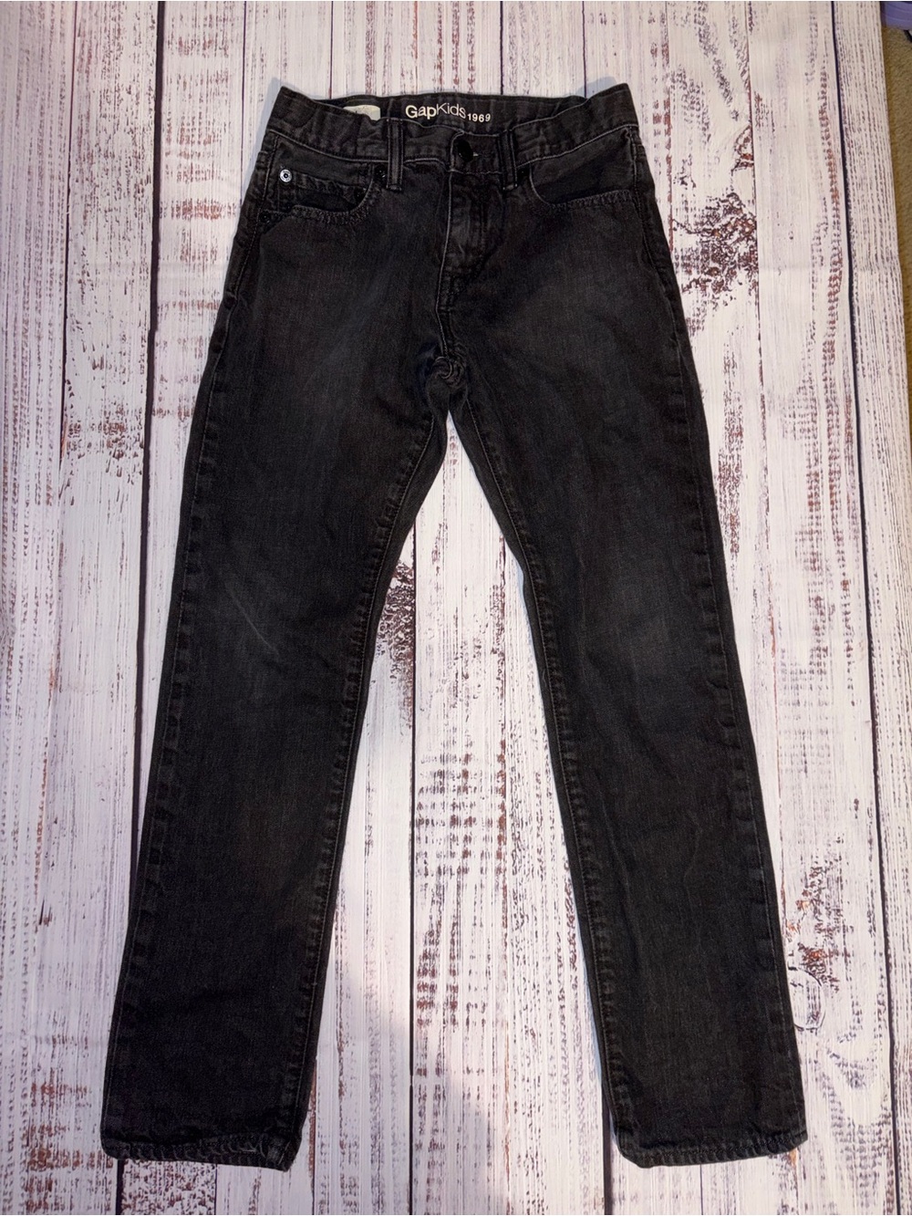 Gapkids Girls Size 12 Slim Black Wash Jeans